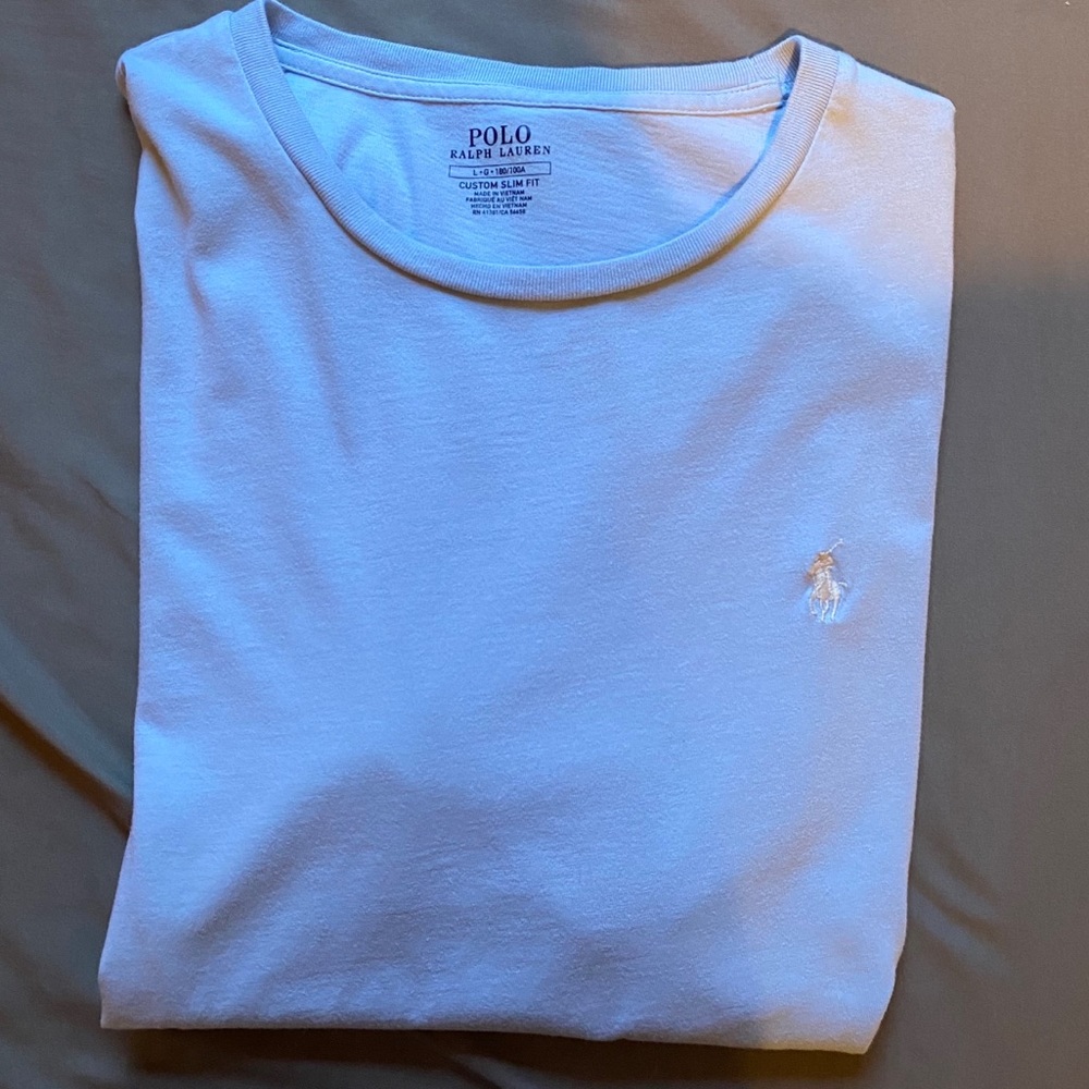 Polo T Shirt light blue